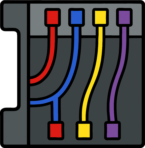 among us cableConnector.
In-Game asset.  2d.  High contrast.  No shadows