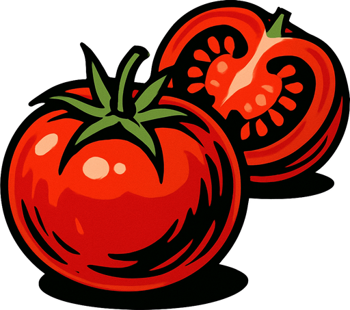 domates.
In-Game asset.  2d.  High contrast.  No shadows