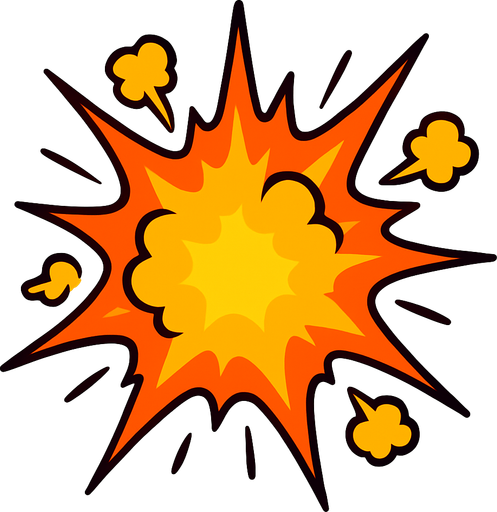 explosion
In-Game asset.  2d.  High contrast.  No shadows