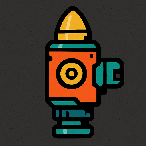 robot ammo.
In-Game asset.  2d.  High contrast.  No shadows