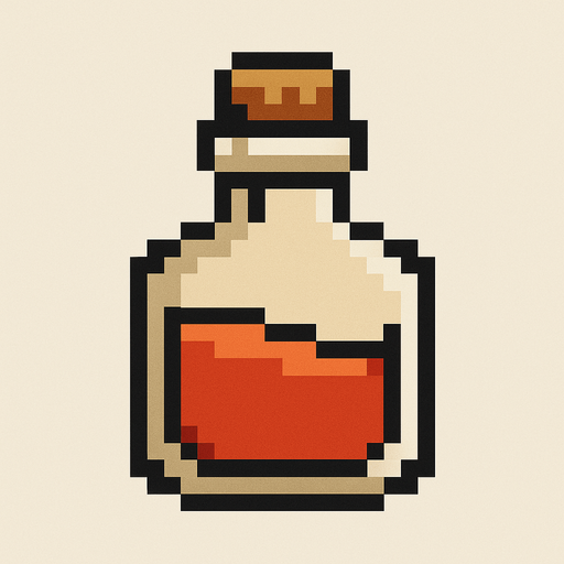 8bit shade.
In-Game asset.  2d.  High contrast.  No shadows