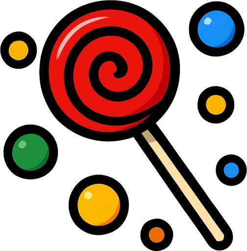scatter_lollipop.
In-Game asset.  2d.  High contrast.  No shadows