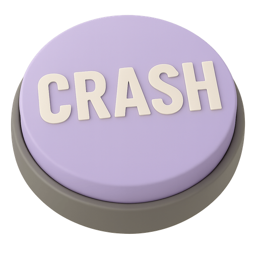 birebir aynısı sadece HI_HAT yerine CRASH yazsın ve butonunun rengi açık mor lila olsun.  Transparent background. Blank background.