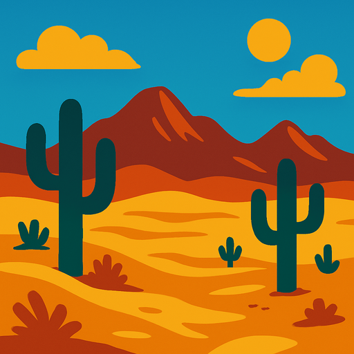 desertbg.
In-Game asset.  2d.  High contrast.  No shadows