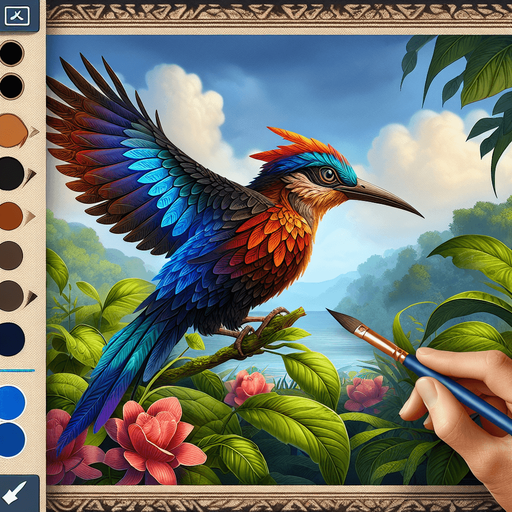 Make  bird more realistic and match with colour with background.
Single Game Texture. In-Game asset. 2d. Blank background. High contrast. No shadows.