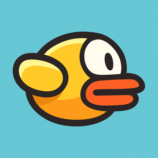 Make bird same like flappy bird.
In-Game asset.  2d.  No shadows