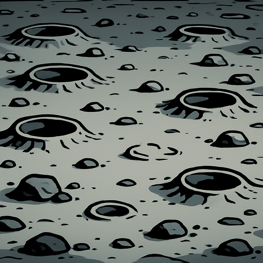Moon floor for background.
In-Game asset.  2d.  High contrast.  No shadows