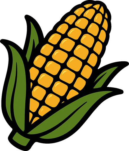 maiz.
In-Game asset.  2d.  High contrast.  No shadows