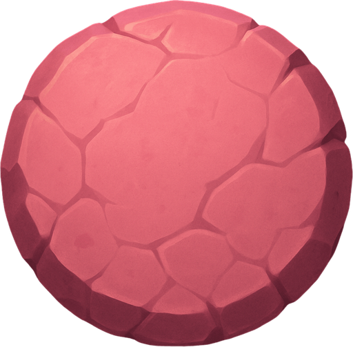 pink stone round.
In-Game asset
