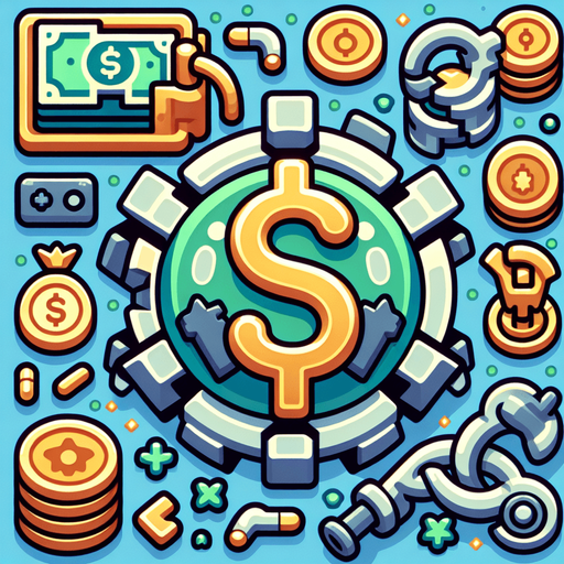Money.
Single Game Texture. In-Game asset. 2d. Blank background. High contrast. No shadows.