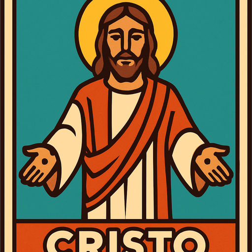cristo.
In-Game asset.  2d.  High contrast.  No shadows