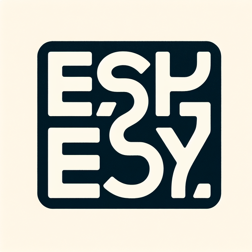 Easy text.
A text that says easy