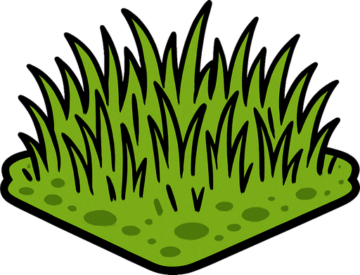 grass çim zemim kısa çimli zemin.
In-Game asset.  2d.  High contrast.  No shadows