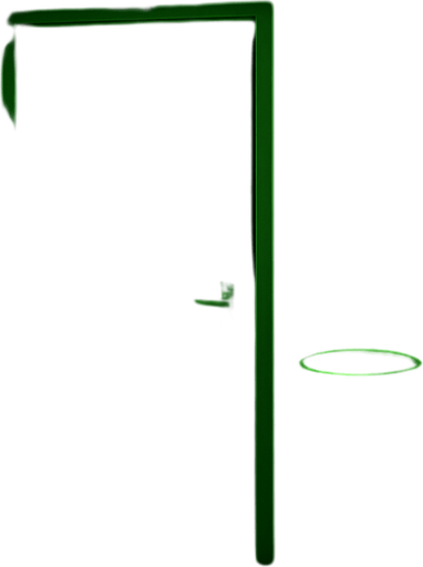 same pic but door closed