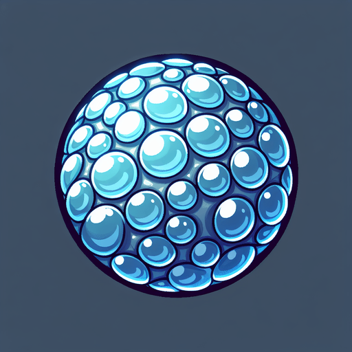Bubble wrap bubble.
Single Game Texture.  In-Game asset.  2d.  Blank background.  High contrast.  No shadows