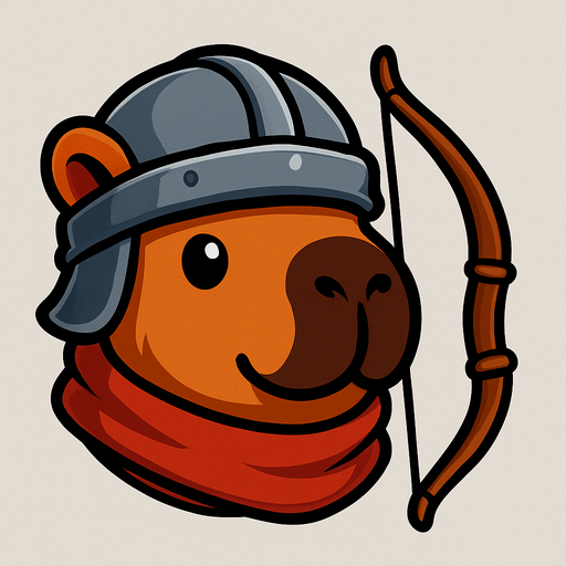 Cambia la resortera por un arco. Añade una bufanda y has el casco mas pequeño