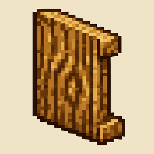 Una madera separadora de estantería pixel art estilo metal slug vista de perfil
In-Game asset.  2d.  High contrast.  No shadows