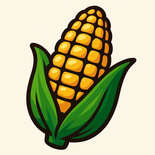 Corn.
In-Game asset.  2d.  High contrast.  No shadows