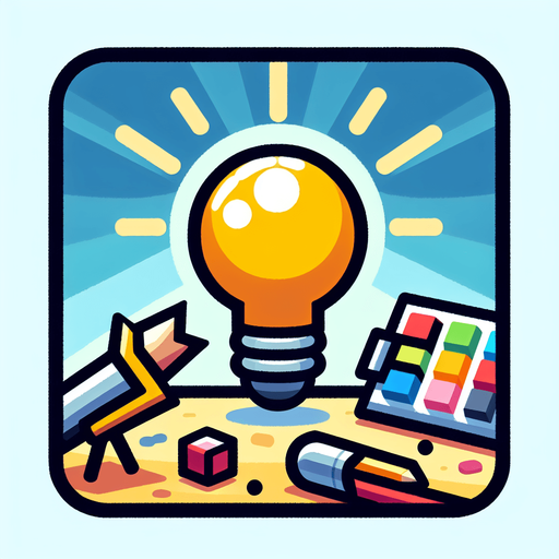 eureka moment, cartoon style, light, no people.
Single Game Texture. In-Game asset. 2d. Blank background. High contrast. No shadows.