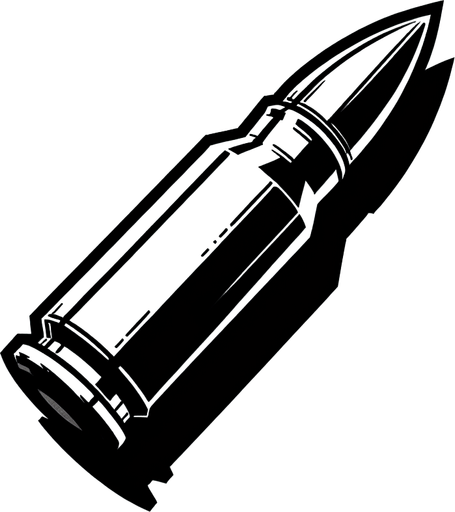 射出的是子弹形状.
Single Game Texture. In-Game asset. 2d. Blank background. High contrast. No shadows.