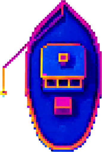 Top down view of this boat.