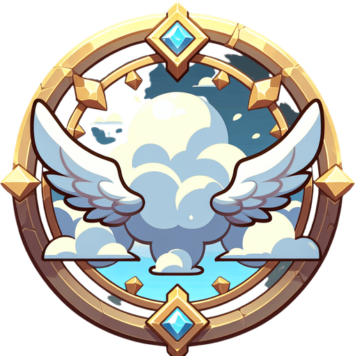 gökyüzü kahramanı.
Single Game Texture.  In-Game asset.  2d.  Blank background.  High contrast.  No shadows