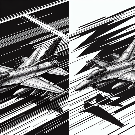 Fighter plane.
Single Game Texture. In-Game asset. 2d. Blank background. High contrast. No shadows.
