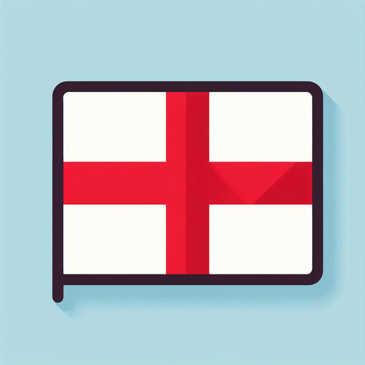 england flag. simple. flat.
Single Game Texture. In-Game asset. 2d. Blank background. High contrast. No shadows.