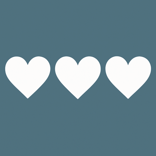 Make hearts bigger