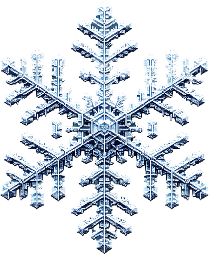 pixel kar tanesi