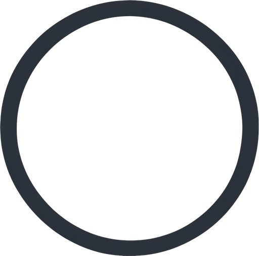 Use a lighter gray than the current one for the circle.