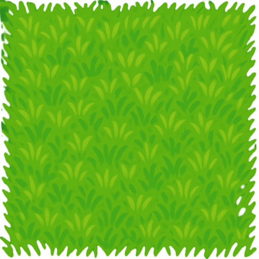 Düz çim zemin.
In-Game asset.  2d.  High contrast.  No shadows