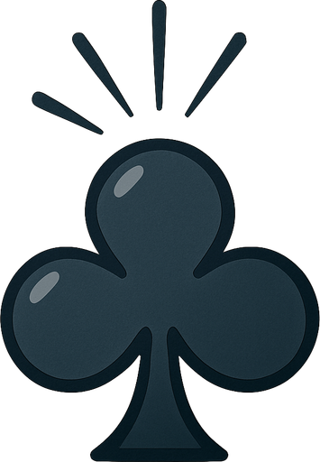 Just the club from this picture with a **Fan/Spray Symbol** - Three or more lines radiating outward from a central point