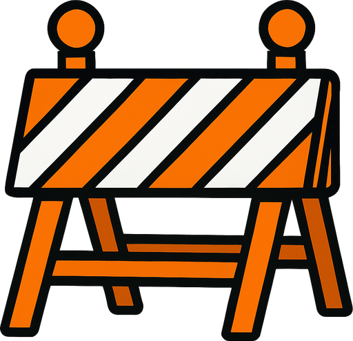 bariyer.
In-Game asset.  2d.  High contrast.  No shadows