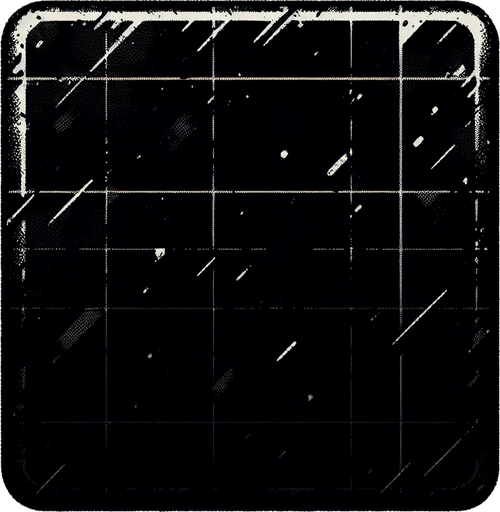 wall view from top-down, game asset videogame, black color, simple.
Single Game Texture. In-Game asset. 2d. Blank background. High contrast. No shadows. worn out sticker. 90's style. vintage. simple. top-down view. poster. sticker