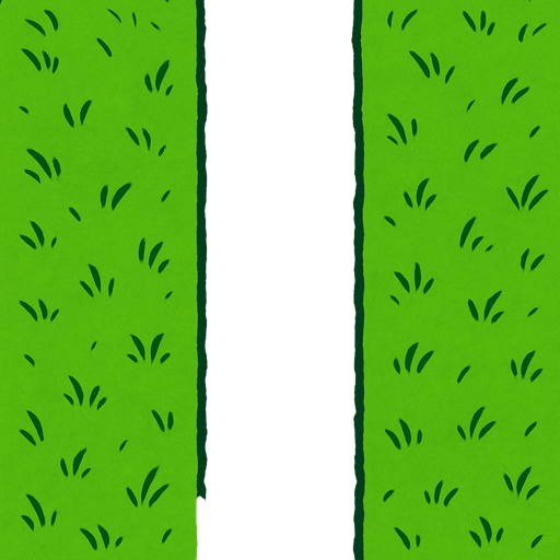 düz toprak yol ve etrafı çimenlik kuş bakışı.
In-Game asset.  2d.  High contrast.  No shadows