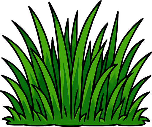 cesped.
In-Game asset.  2d.  High contrast.  No shadows