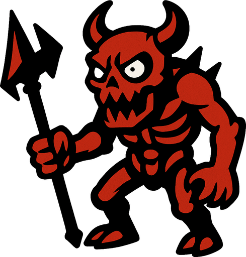 enemy.
In-Game asset.  2d.  High contrast.  No shadows