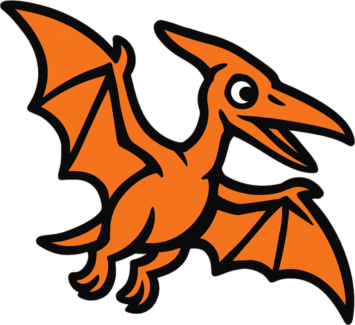 Pterodactyl.
In-Game asset.  2d.  High contrast.  No shadows