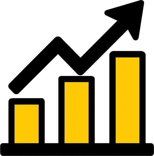 istatistik logosu.
In-Game asset.  2d.  High contrast.  No shadows