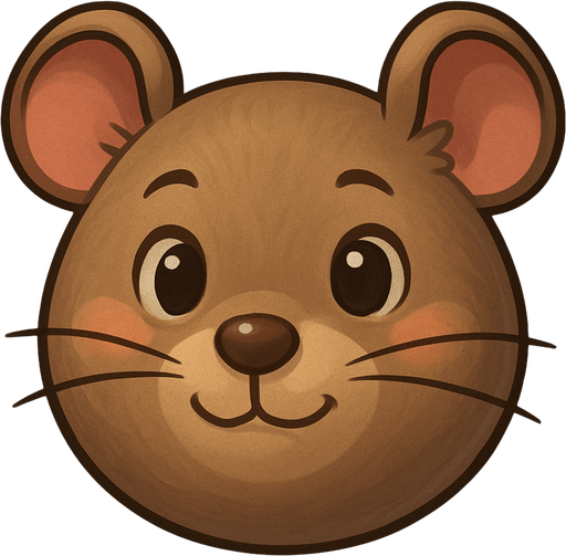 round mouse face.
In-Game asset