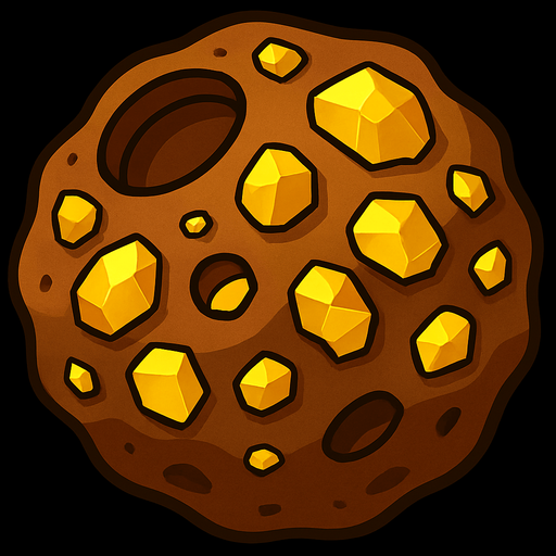 метеорит с золотой рудой