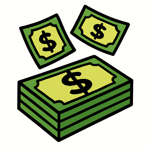 💸💸💸💸 para.
In-Game asset.  2d.  High contrast.  No shadows