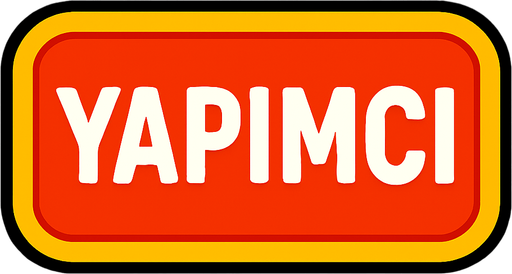 YAPIMCI BUTTON.
In-Game asset.  2d.  High contrast.  No shadows