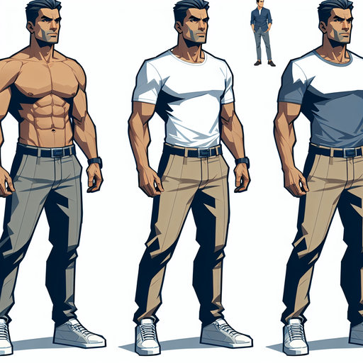 Full body human.
Single Game Texture. In-Game asset. 2d. Blank background. High contrast. No shadows.