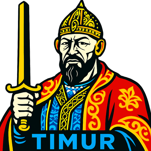 Great Timur.
High contrast.  No shadows