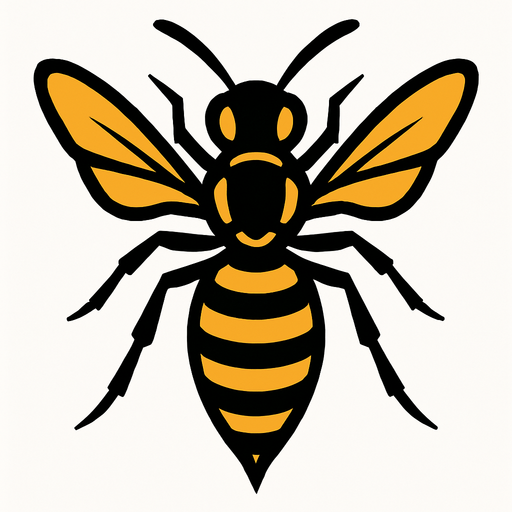 Wasp.
In-Game asset.  2d.  High contrast.  No shadows