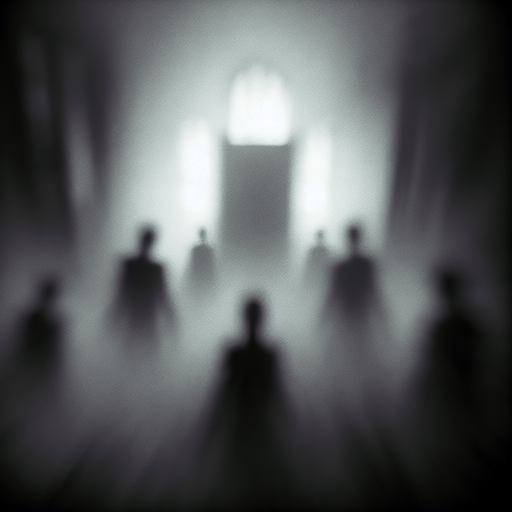 a blur grey horror background
Single Game Texture. In-Game asset. 2d. Blank background. High contrast. No shadows.