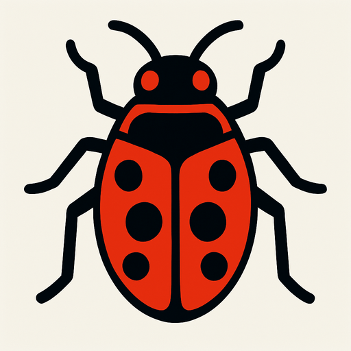 Bug.
In-Game asset.  2d.  High contrast.  No shadows