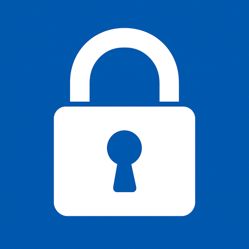 kilit ikonu beyaz.
In-Game asset.  2d.  High contrast.  No shadows